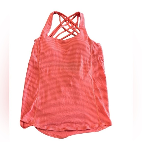 LULULEMON Wild Tank and Bra Atomic Red Size
4 with Stripes - Picture 5 of 10